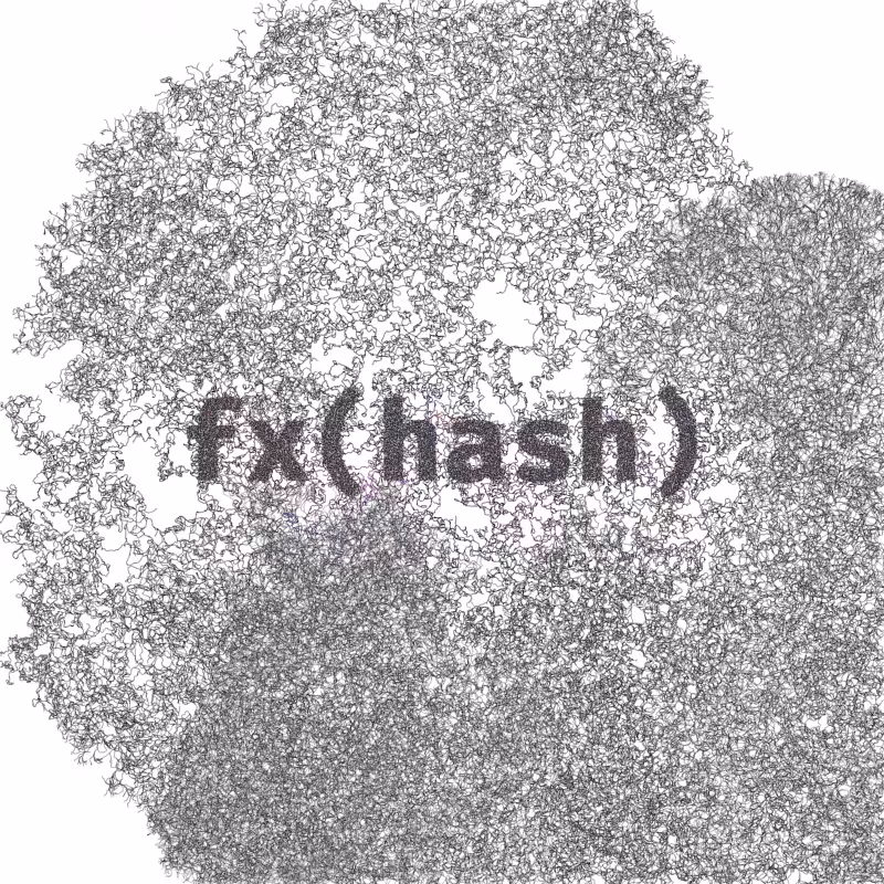 FXHASH Generative Logo #296