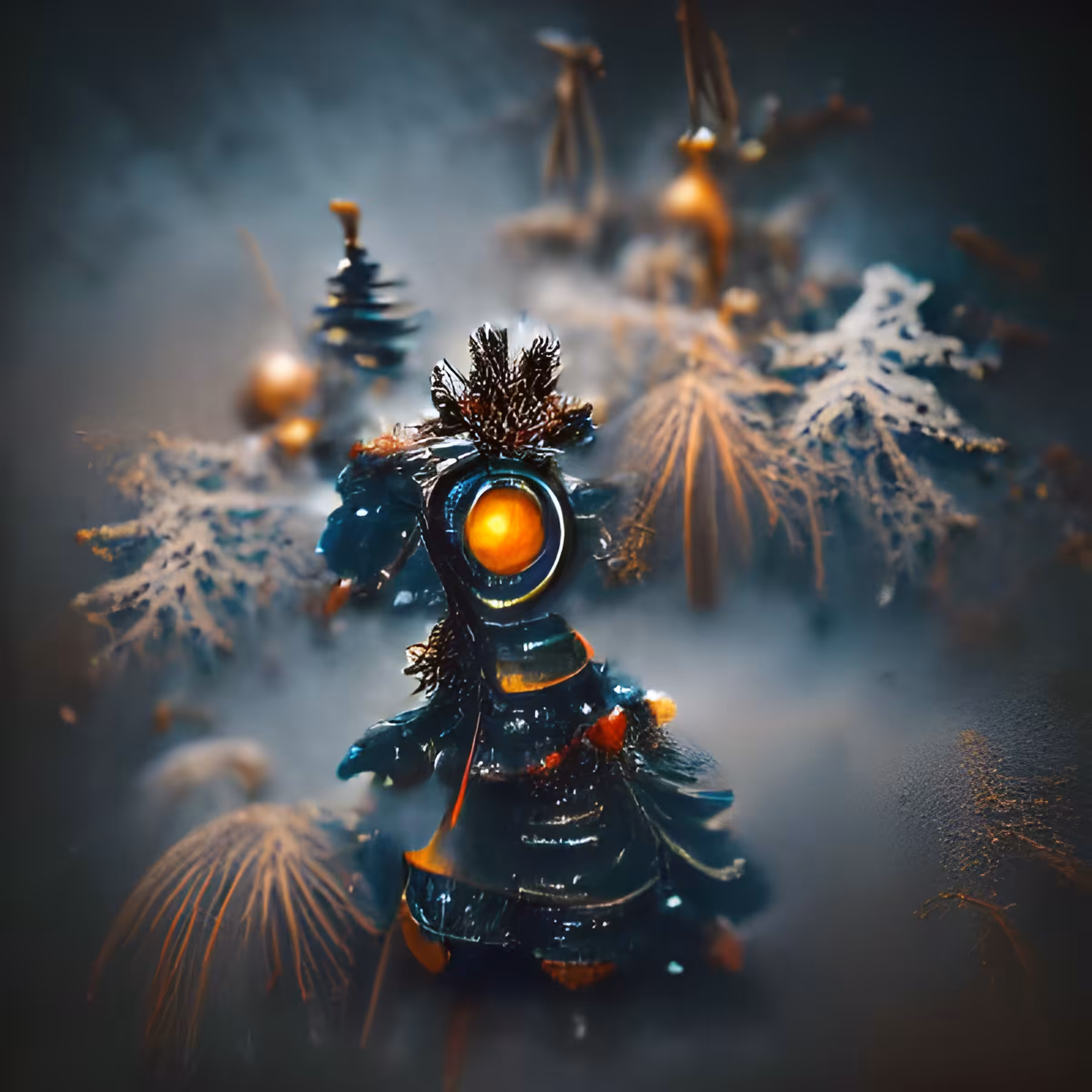 AI-Snowfall Forest