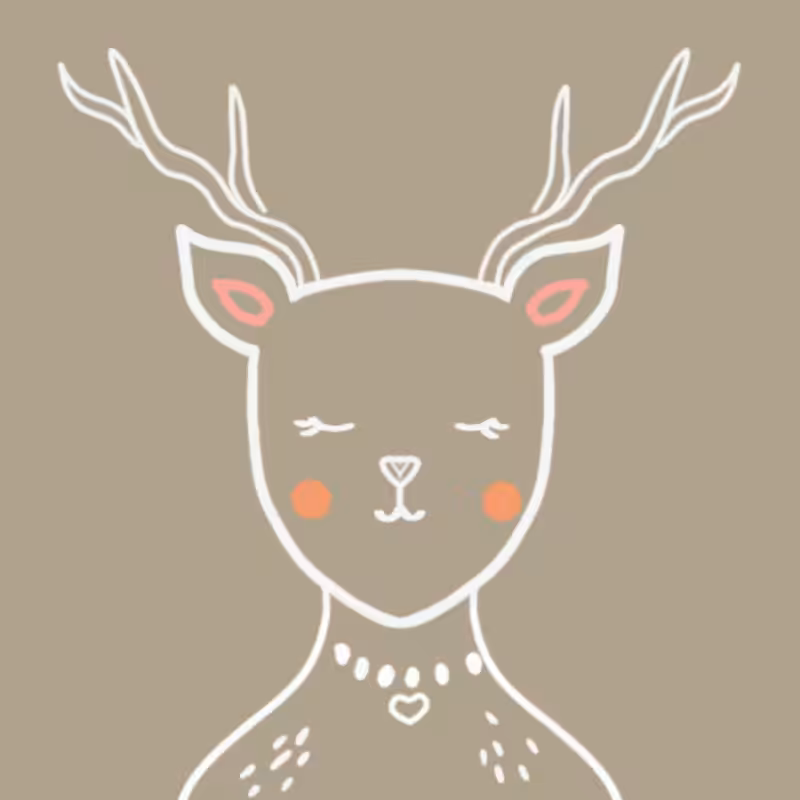 cute deer #1