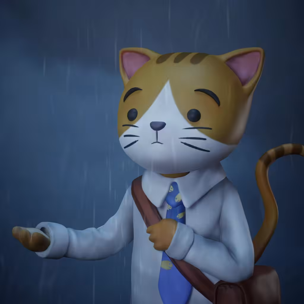 CORPORATE CAT 15 - RAINY DAY