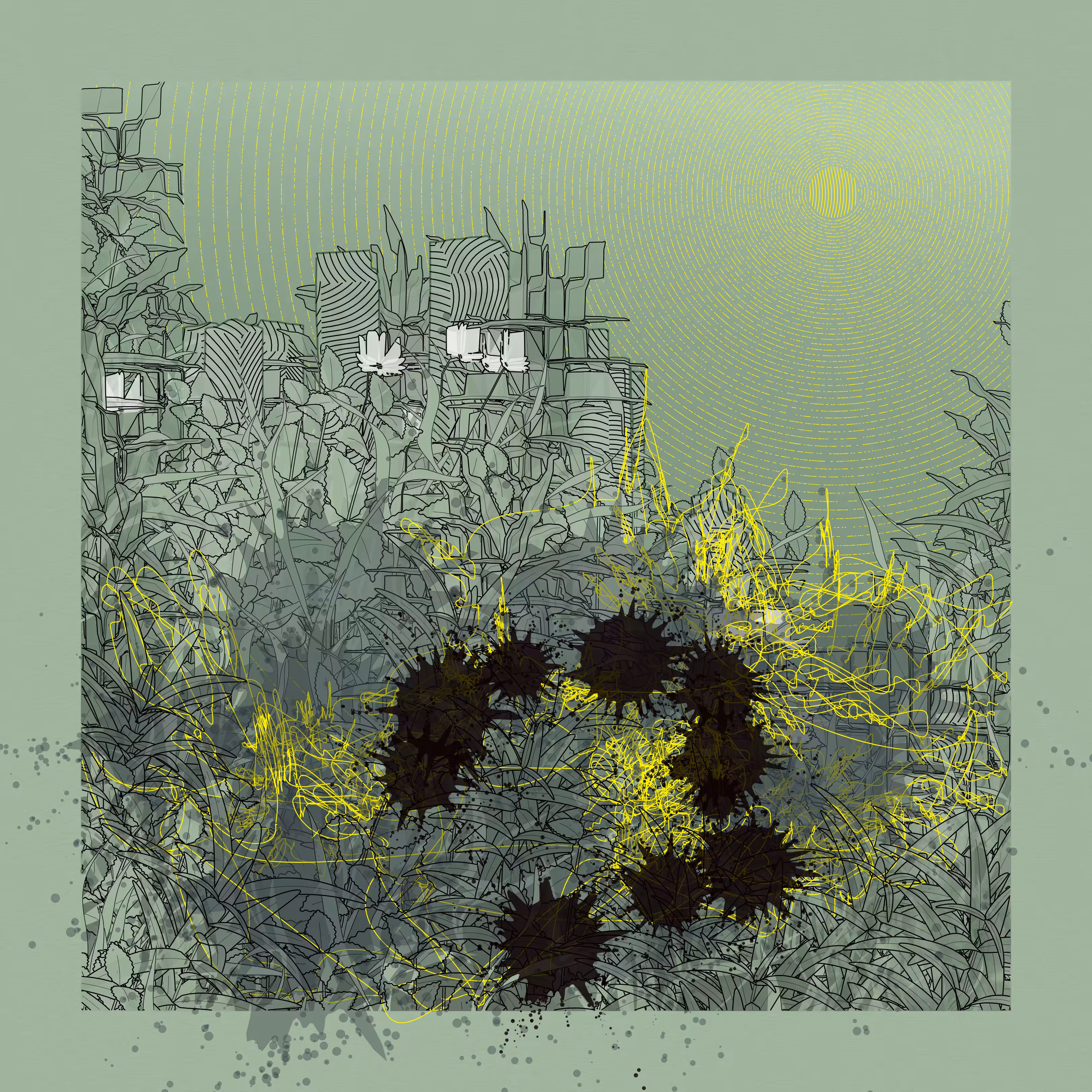 Landscape with Carbon Capture #7941