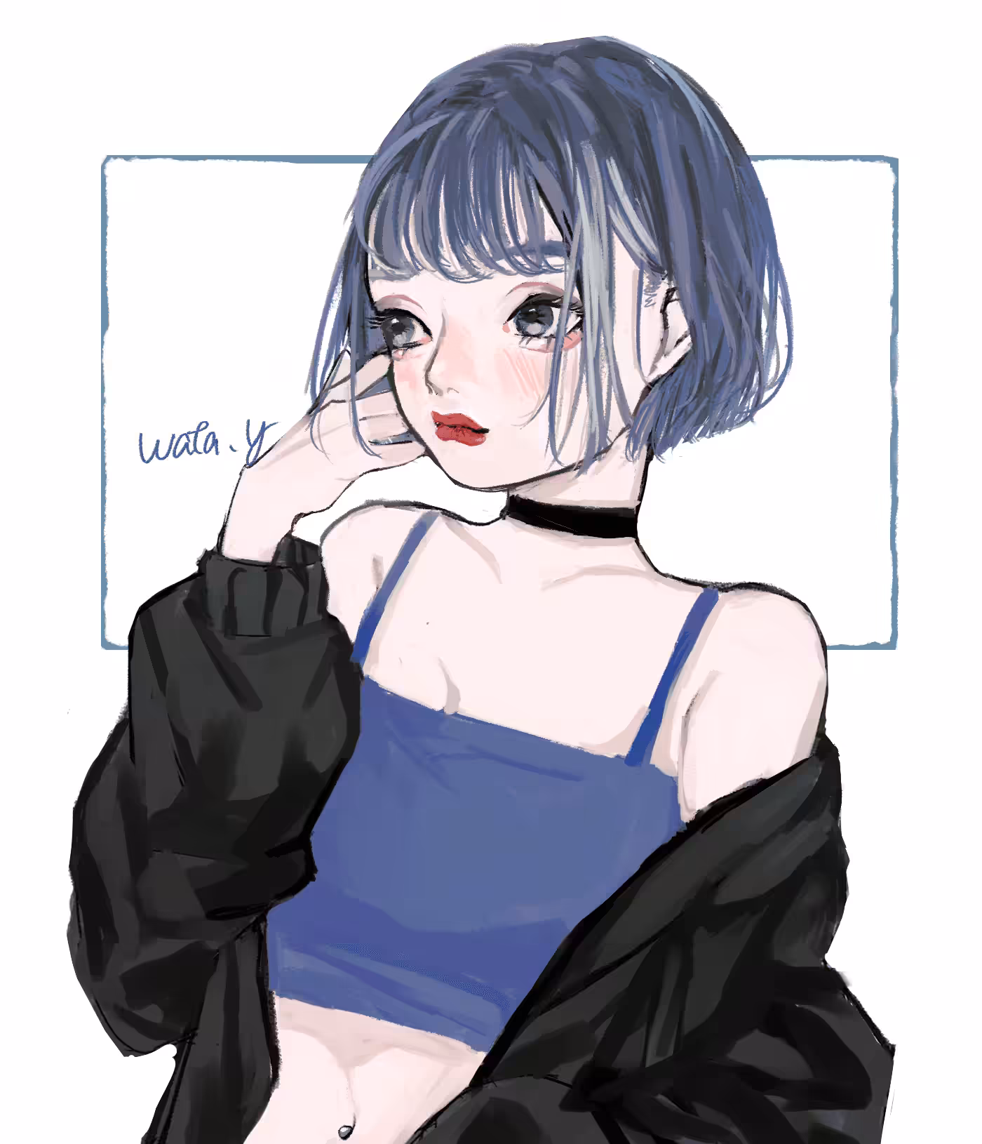 Bob hair girl　#3