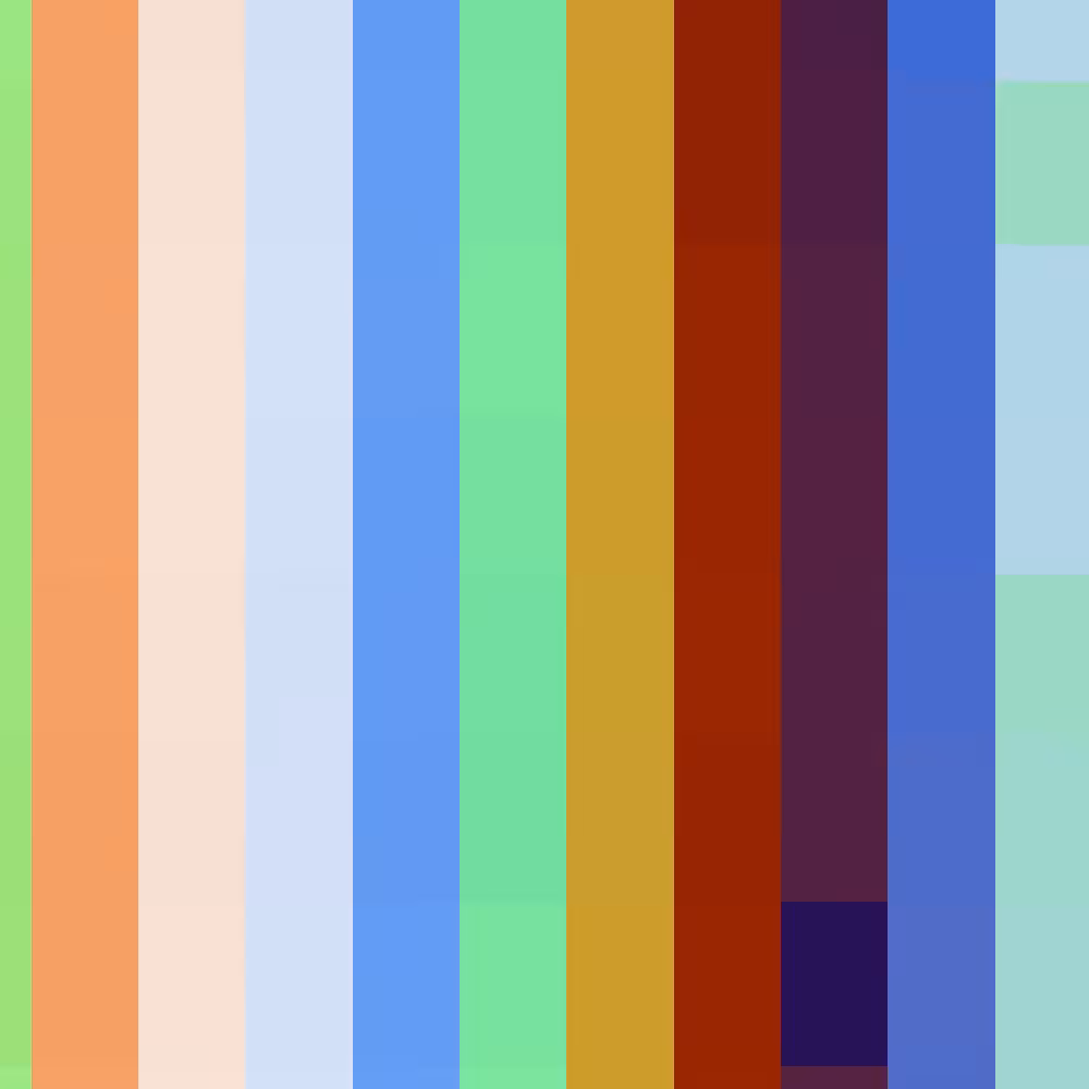 Pixelated Color Study #12
