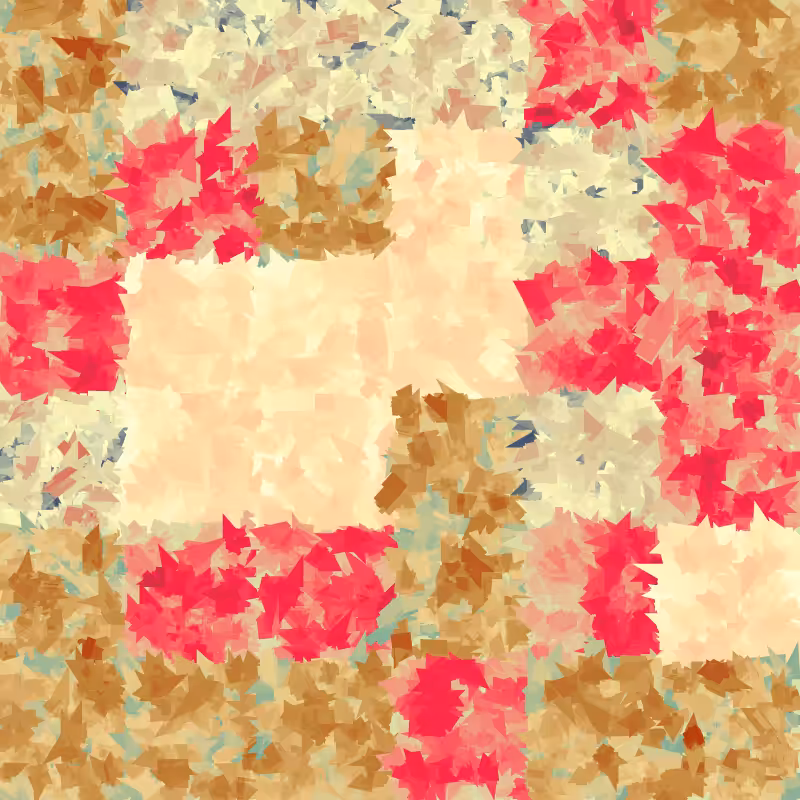 Watercolor Grid #34