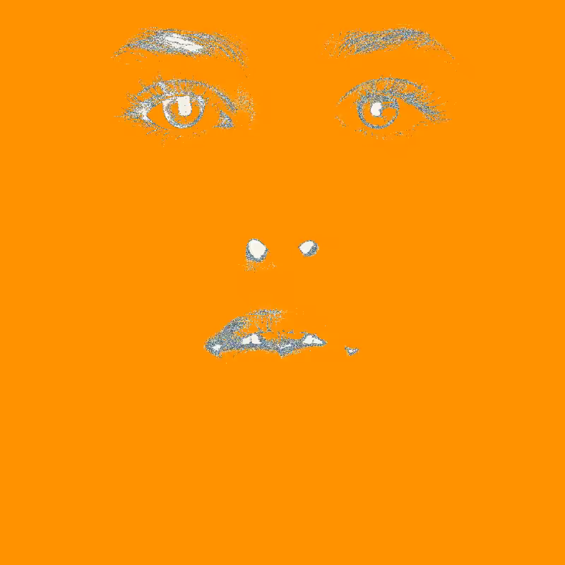 Analog Pixels: Faces #30