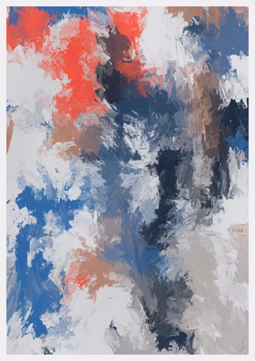 Paysages chromatiques B  #95