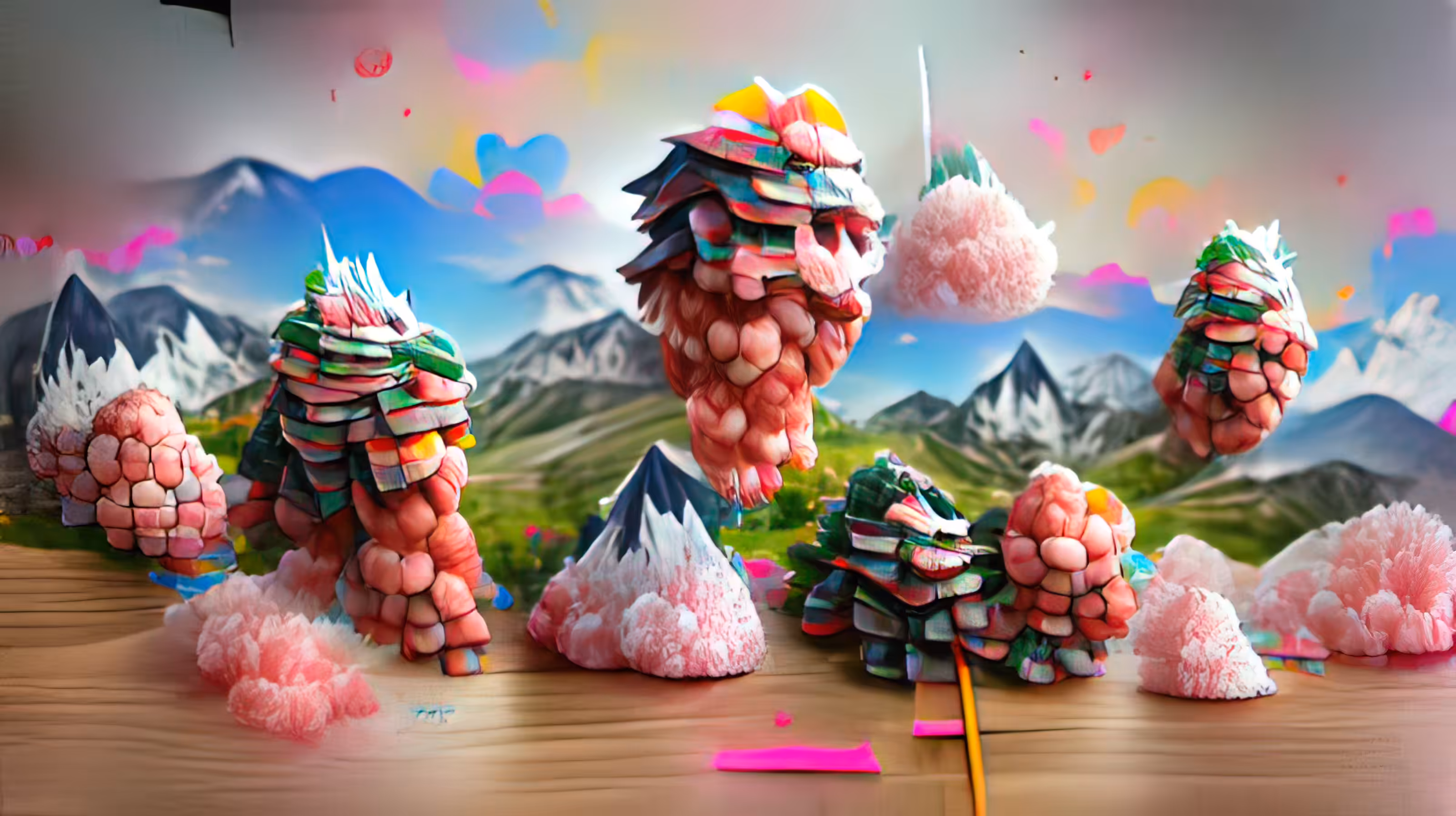 Candy Cone Forest