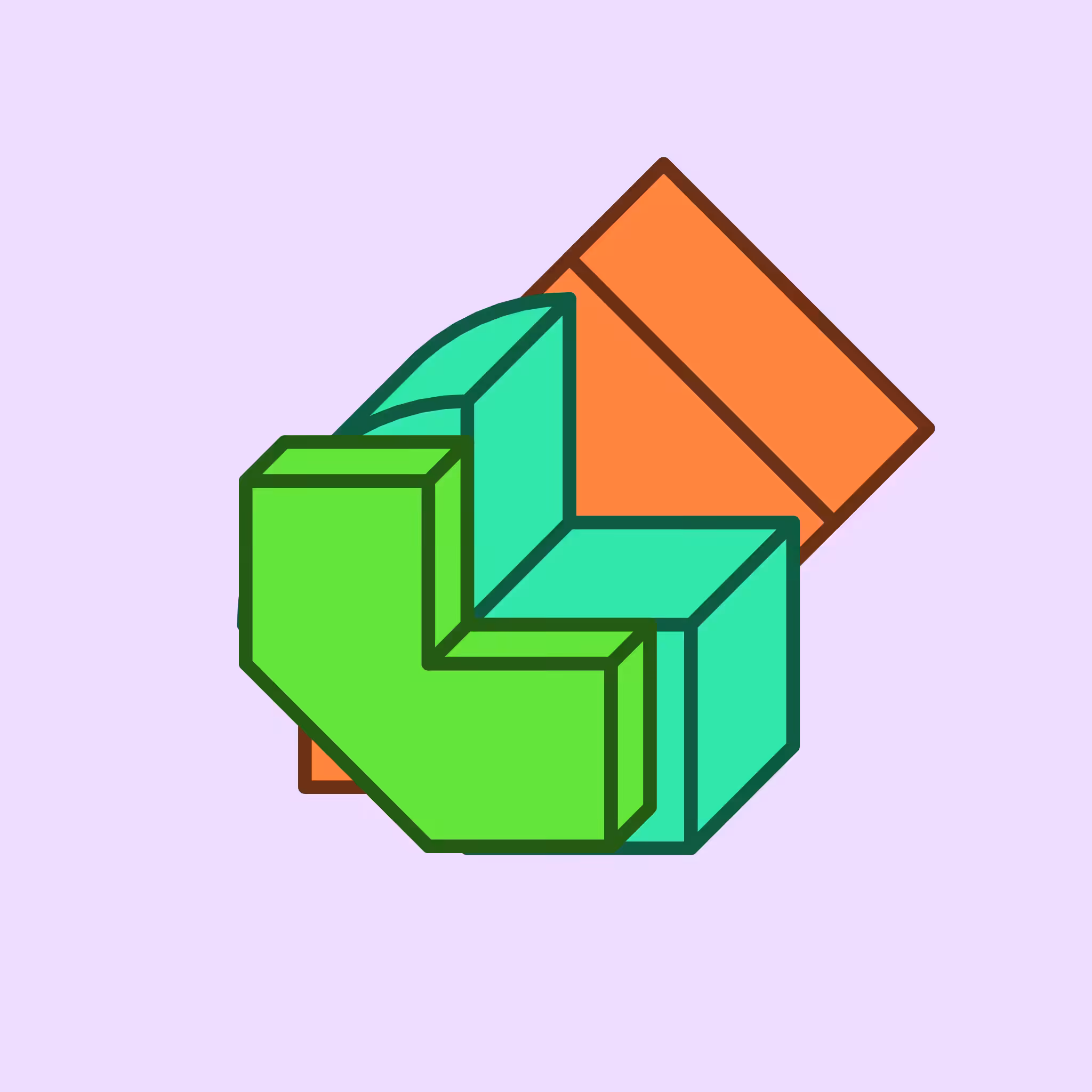 Calm shapes #1181