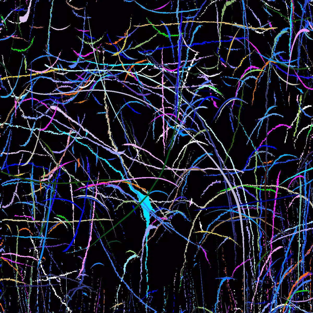 Pollock's Style Generator #41