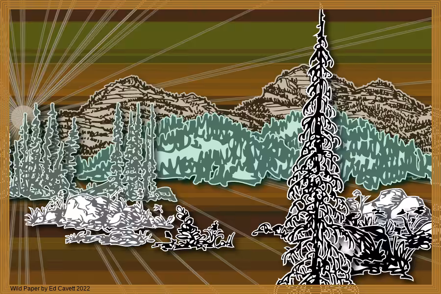 Capture Bigfoot - Wild Paper Series #95