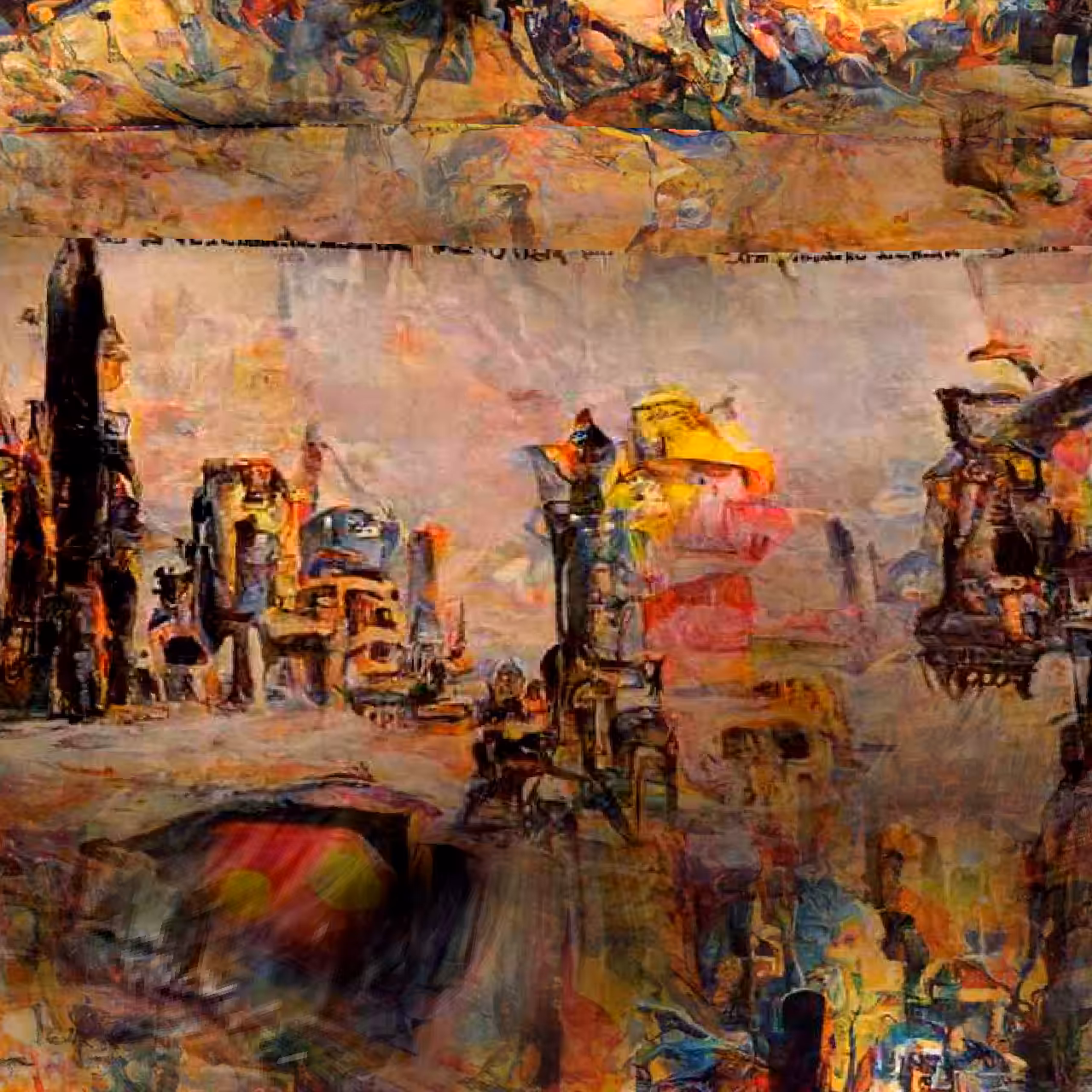 the fabric of time as contemporary ruins #14