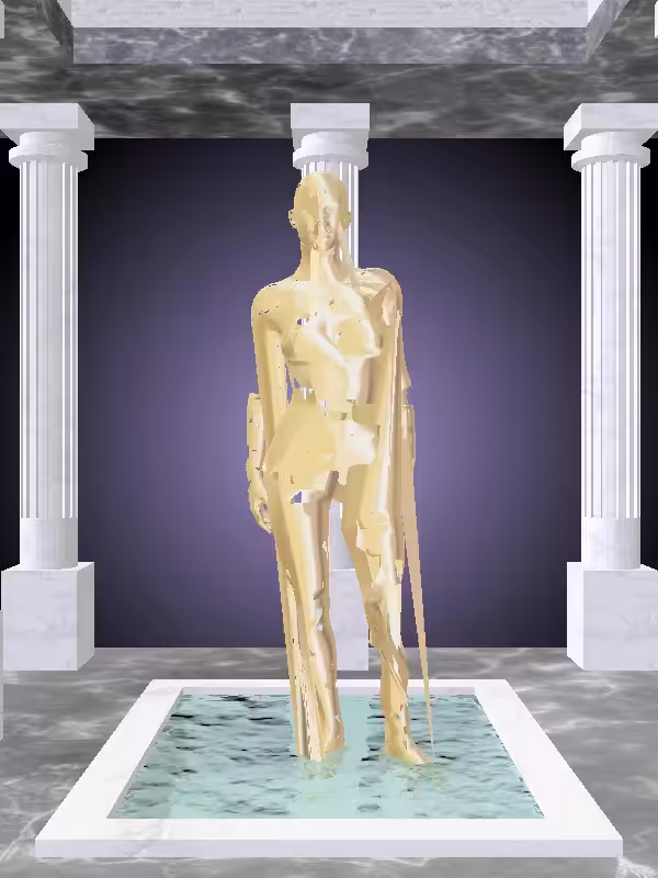 HeavenComputer: The Threatening Real Gold Woman #6574