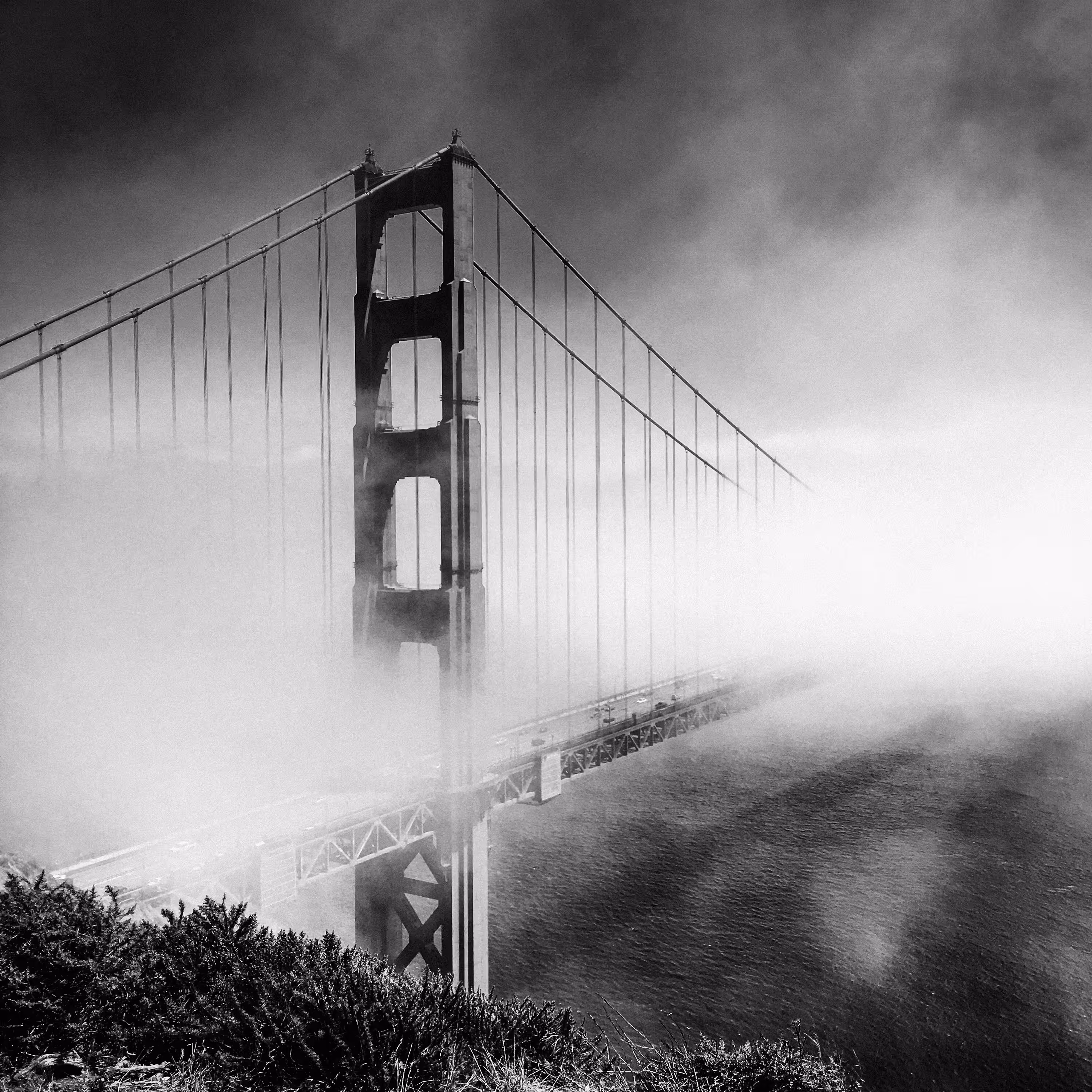 Shrouded.