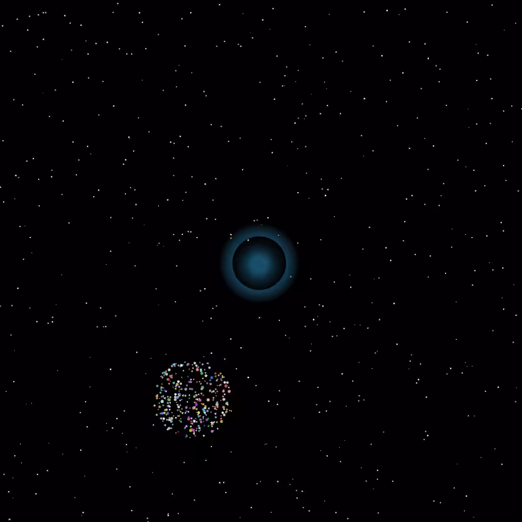 Black Holes On-chain: Void Mandala #17