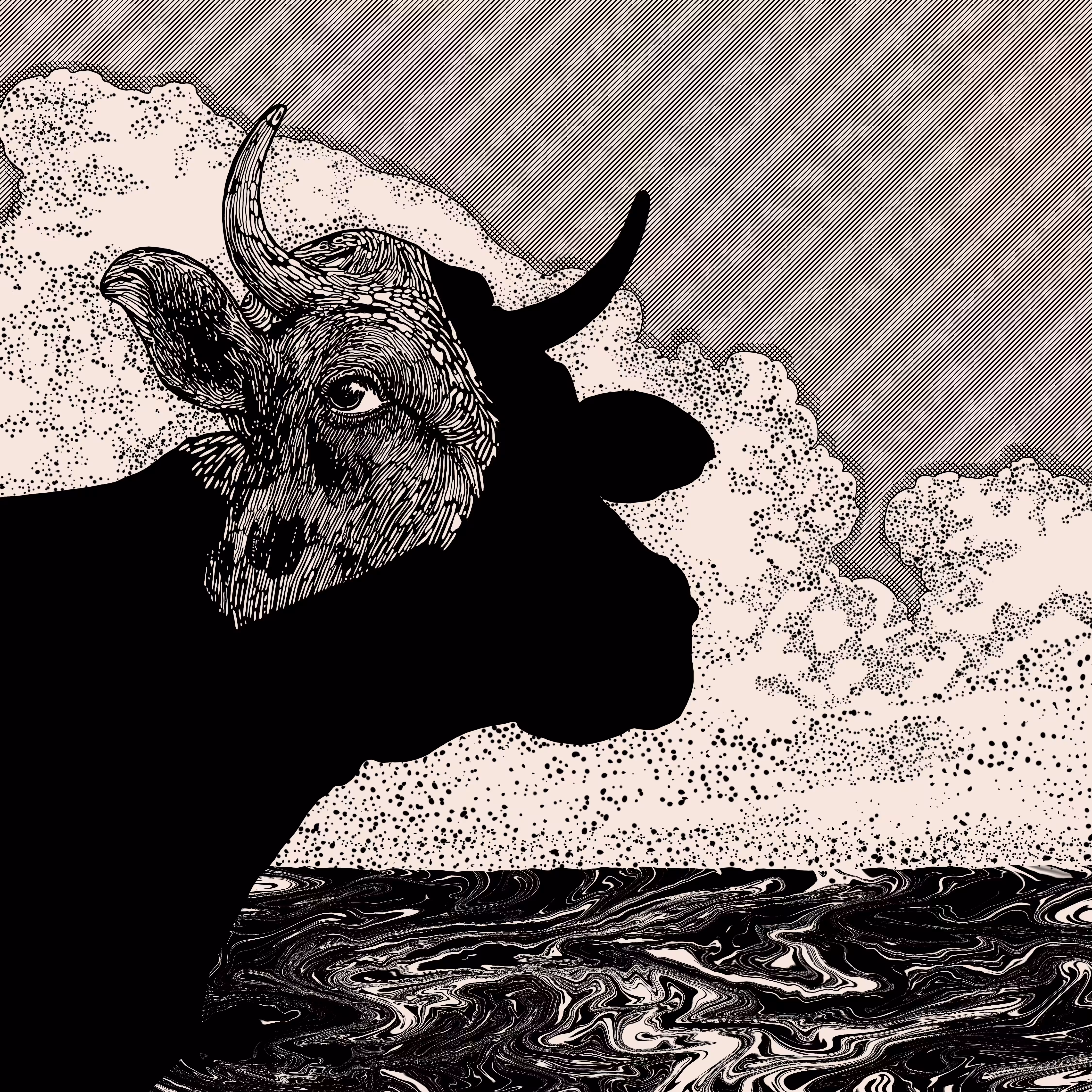 Digital Art - 2026: My personal  J̶E̶S̶U̶S̶ Holy Cow