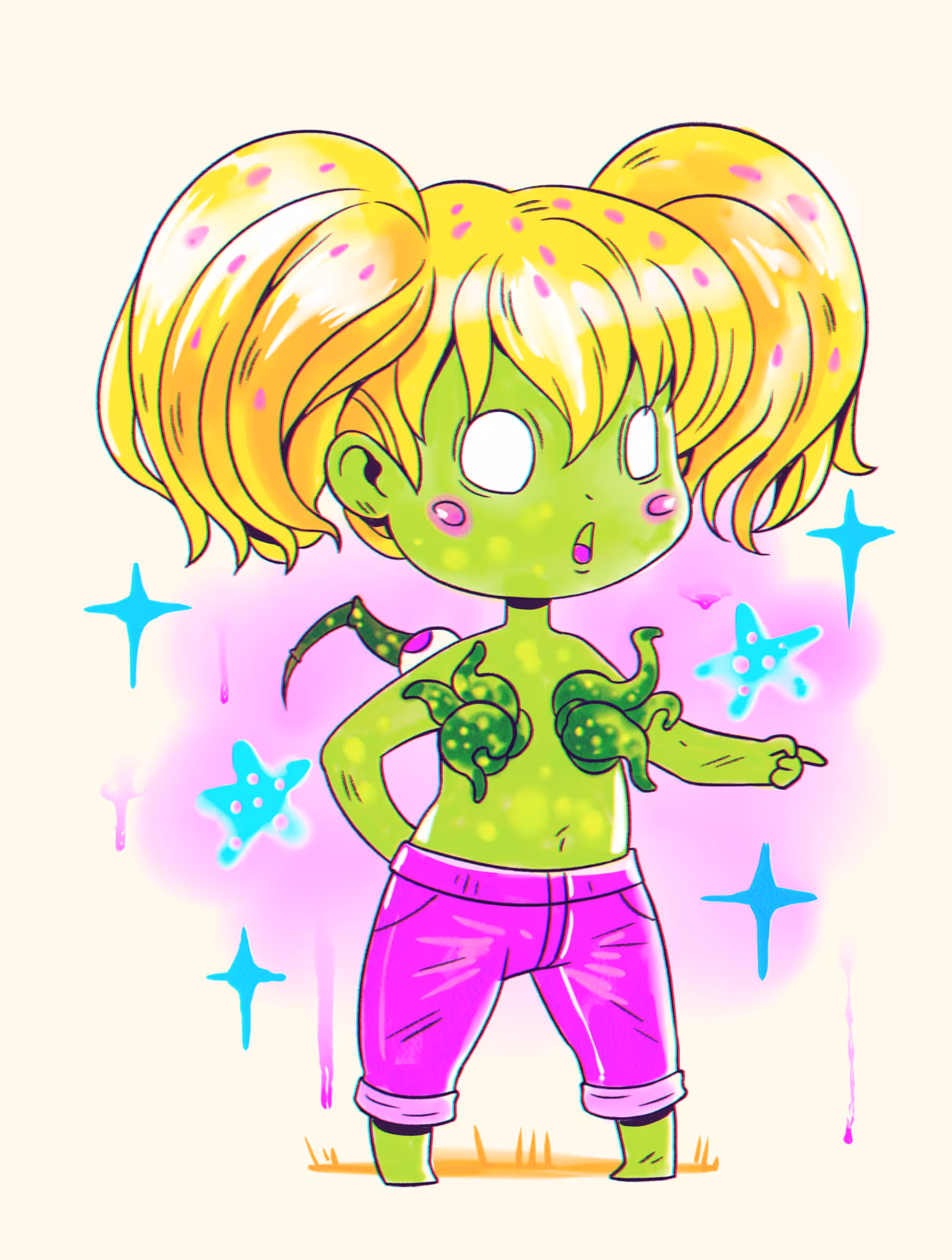 Chibi Tsundere Alien