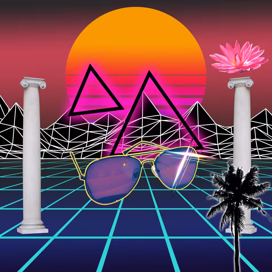 S Y N T H W A V E Nightlife Generator #38