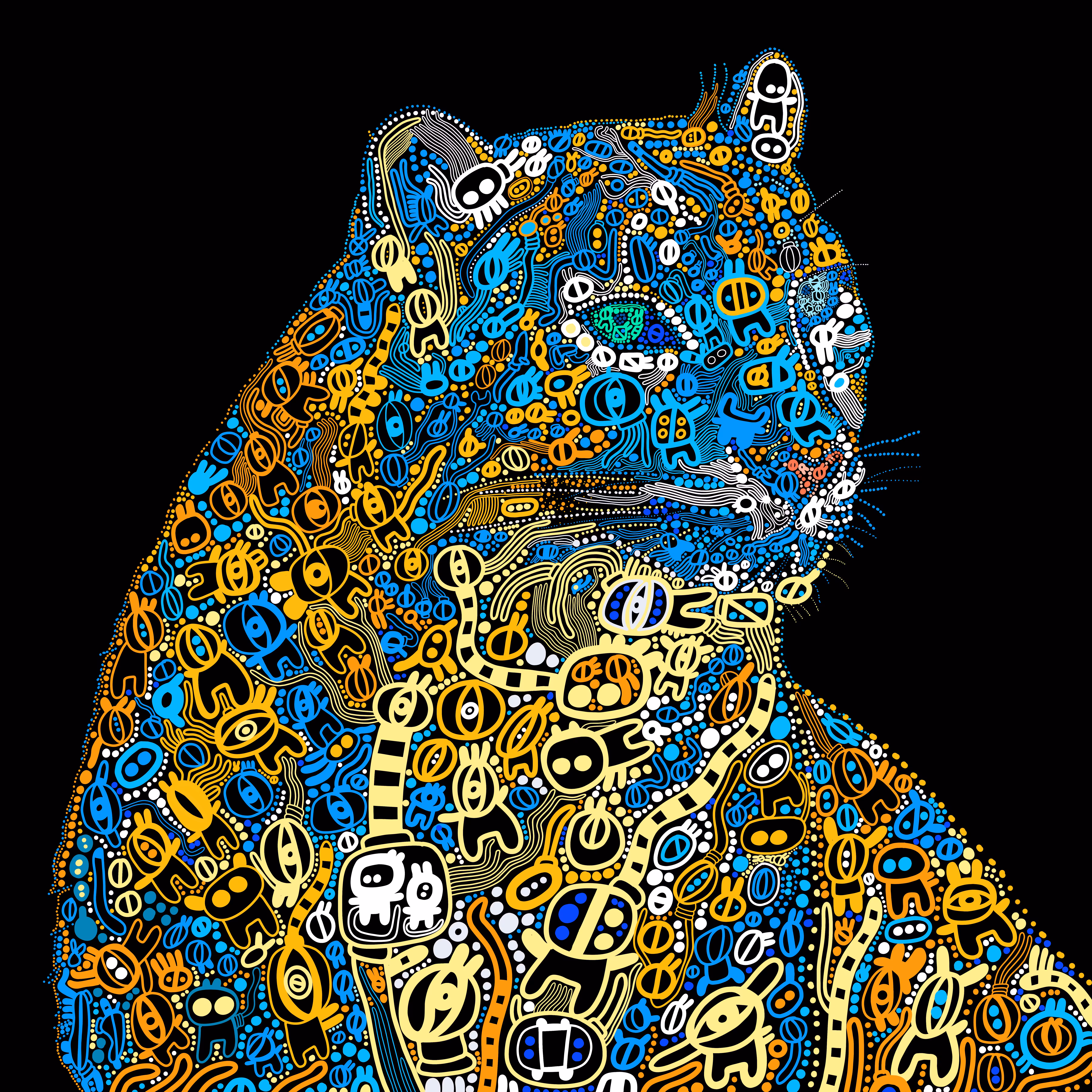 SNOW LEOPARD - ENDANGERED SPECIES SERIES #1 of 200