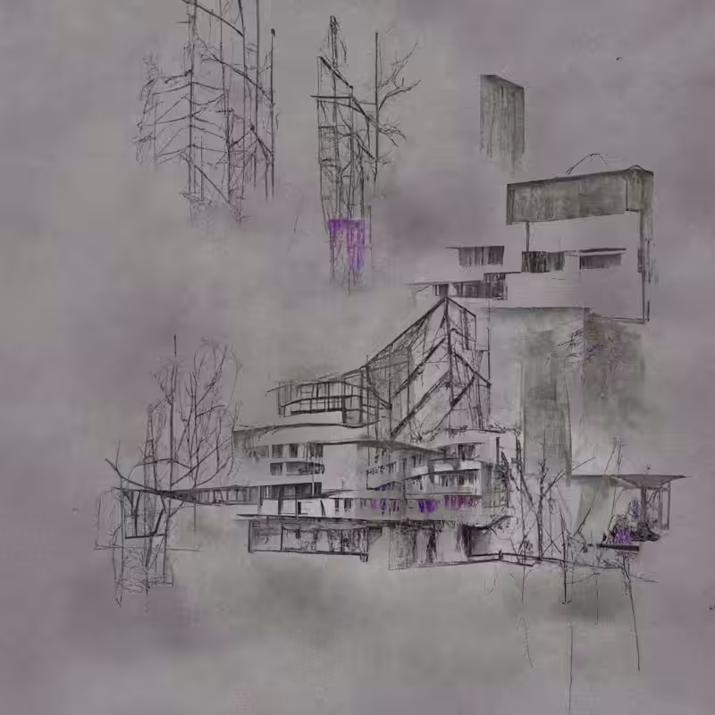 Impossible Neuro-Architecture #76