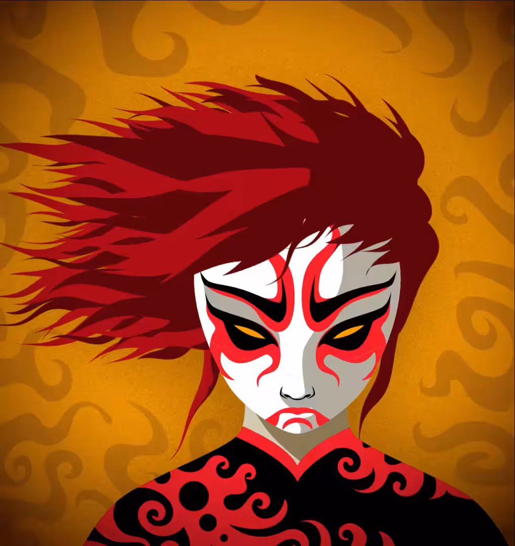 vectorArt:kabuki