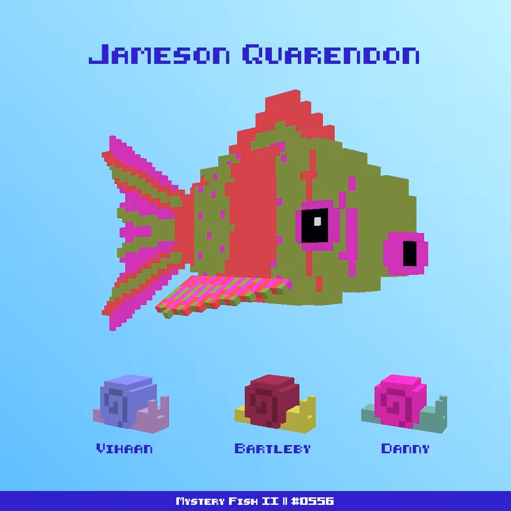 Jameson Quarendon :: Mystery Fish 0556/1000