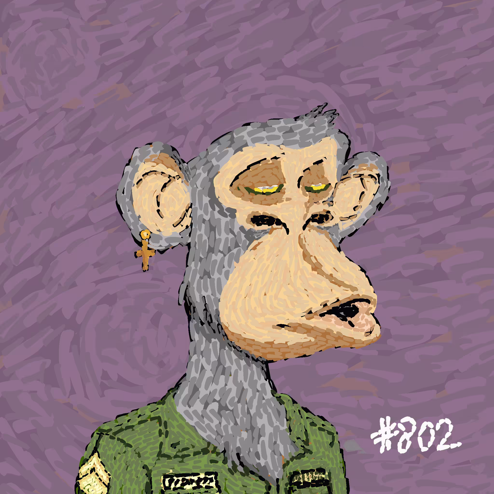 Gogh Ape #802