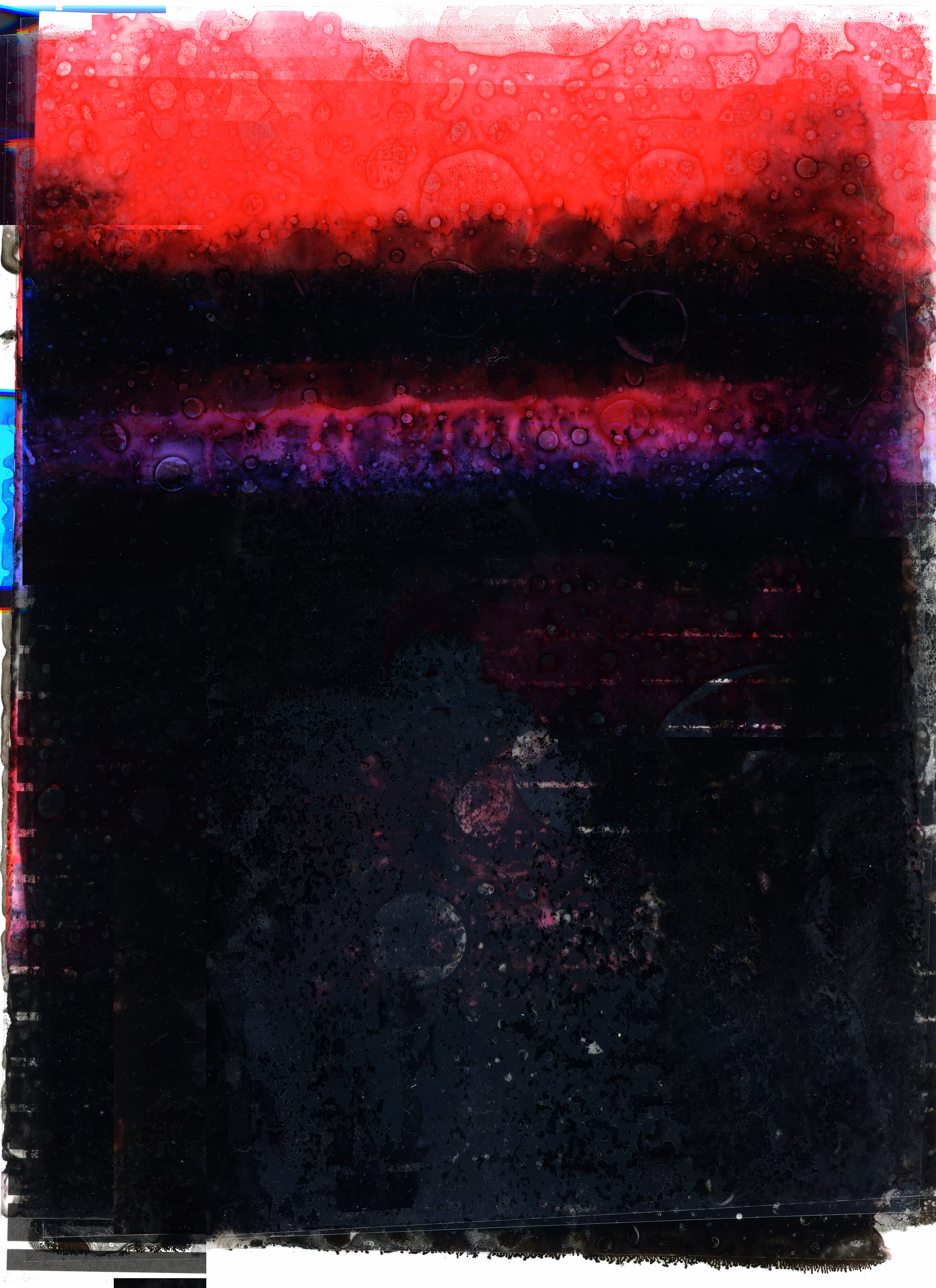 into the night