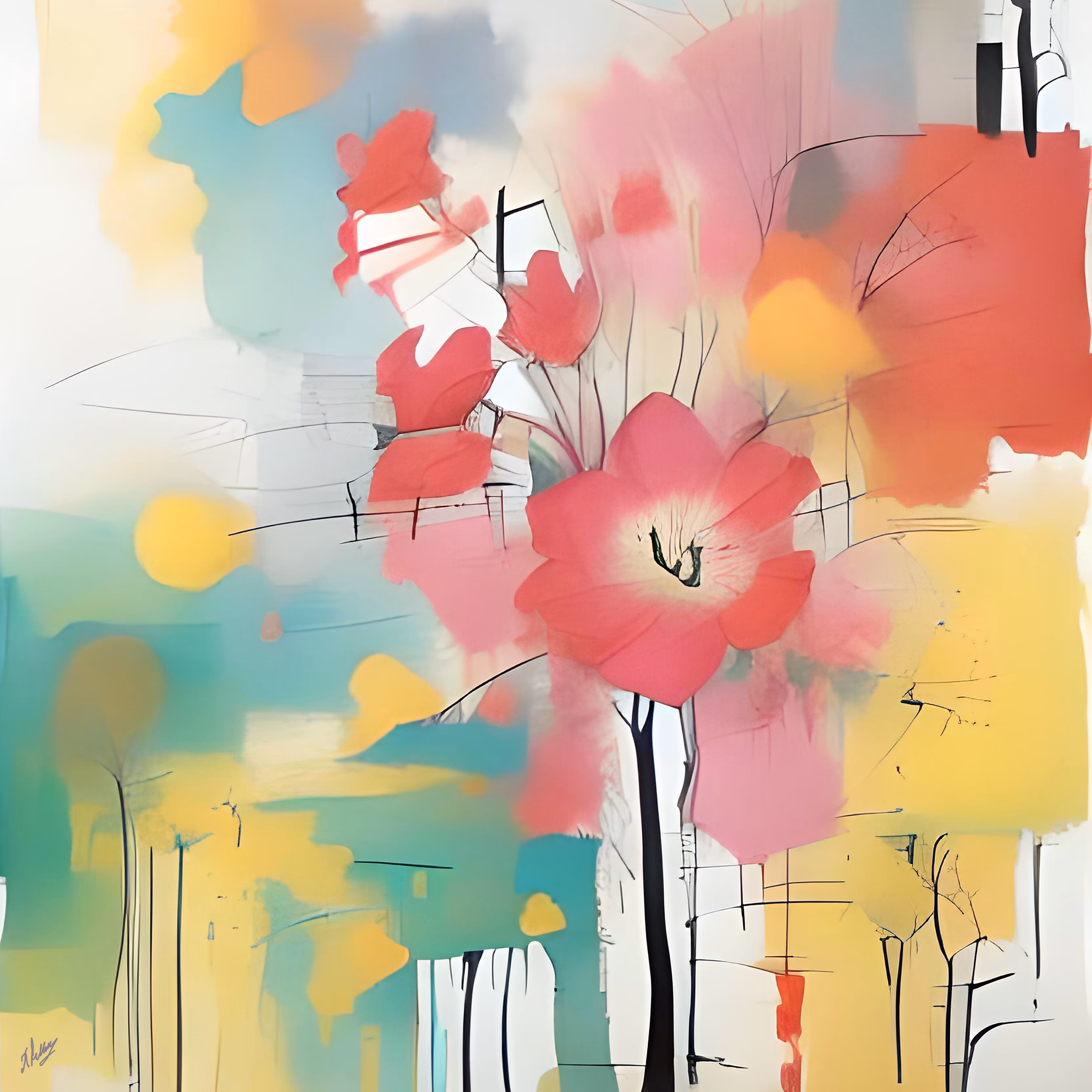Flower - abstract