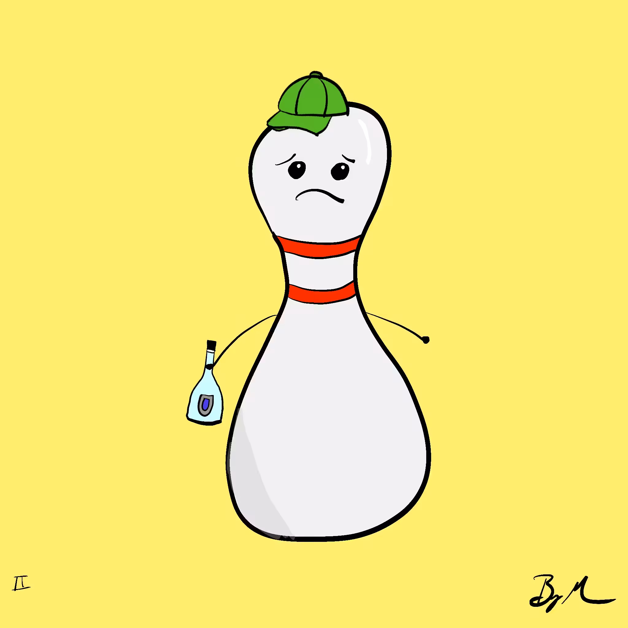 #82 William, the Stressed Bowling Pin
