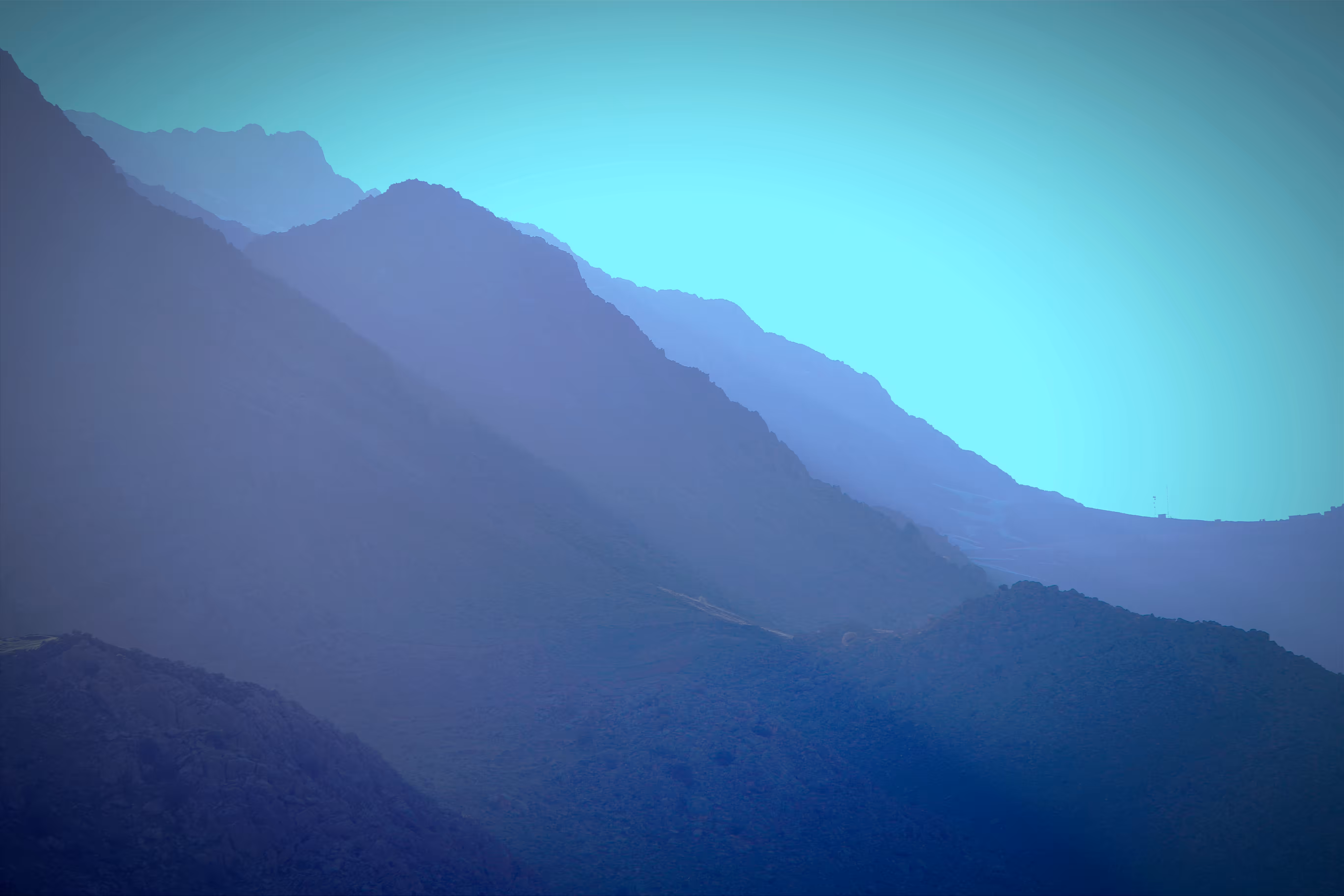 Over the Zagros
