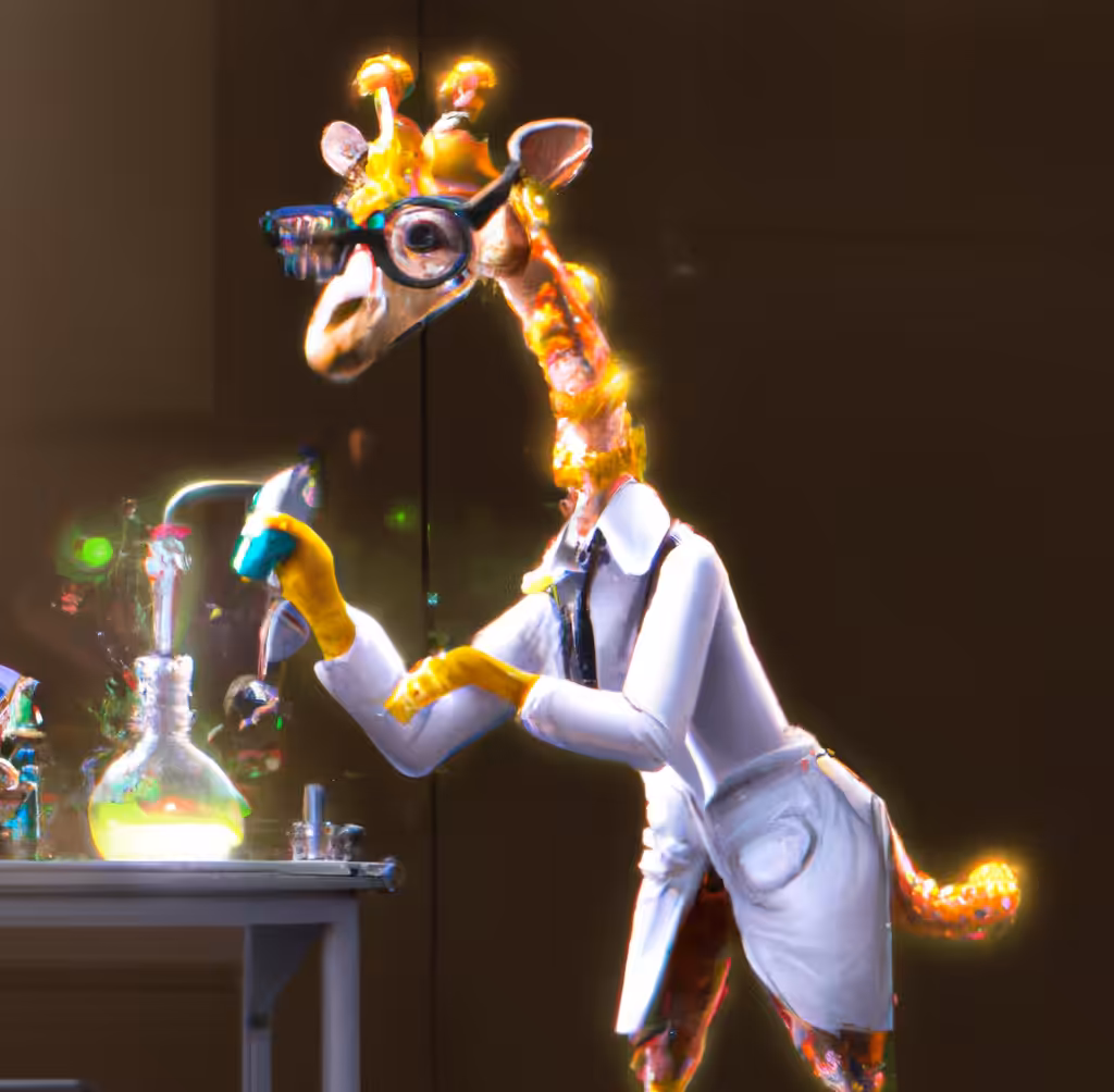 Vleasa Mad Scientist Giraffe #9
