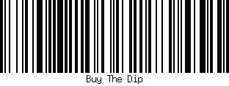 BlockChain Barcodes 06 - Buy The Dip