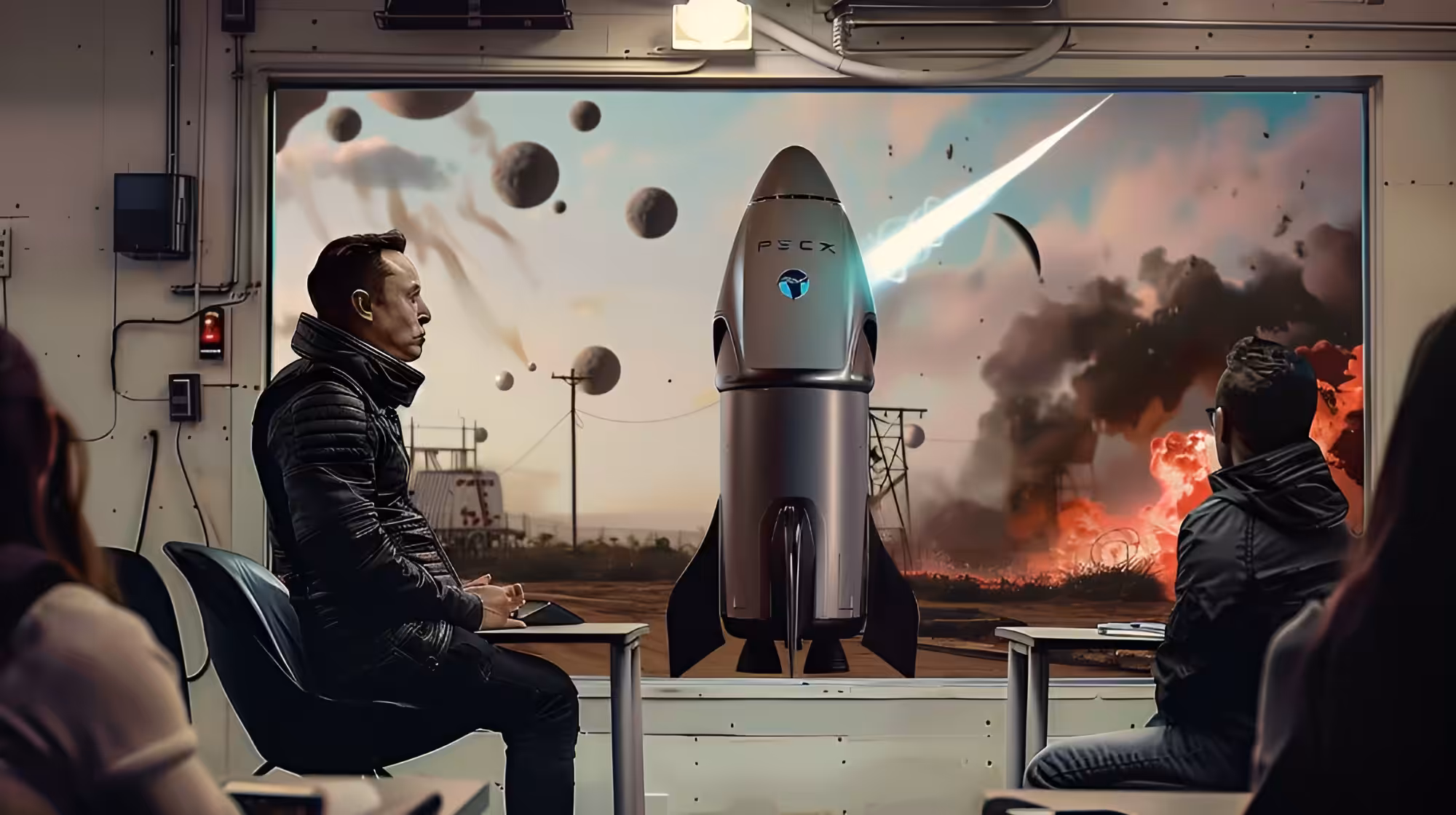 Space X Punk: Booster Buccaneers
