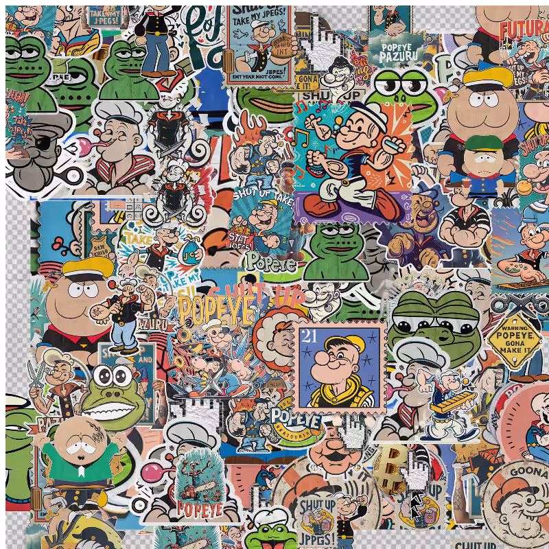 Sticker addict: PEPEYE #24