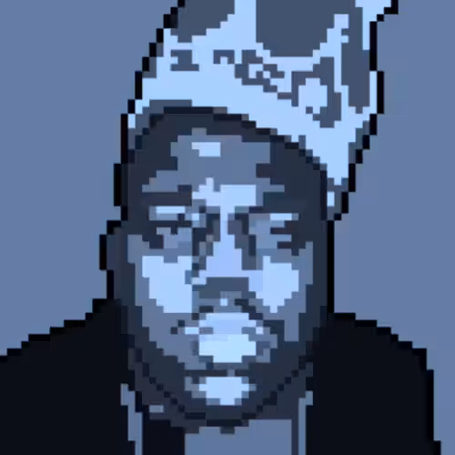 Artificial Intelligence Art AIA: PopMask #773 - Biggie Smalls