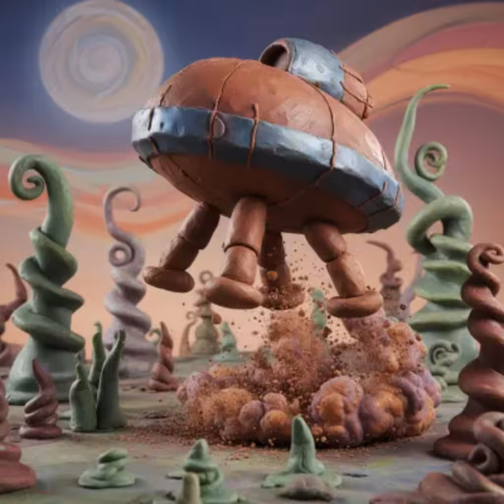 Chapter 2, Our Space Hero Surveys the Unknown Planet.