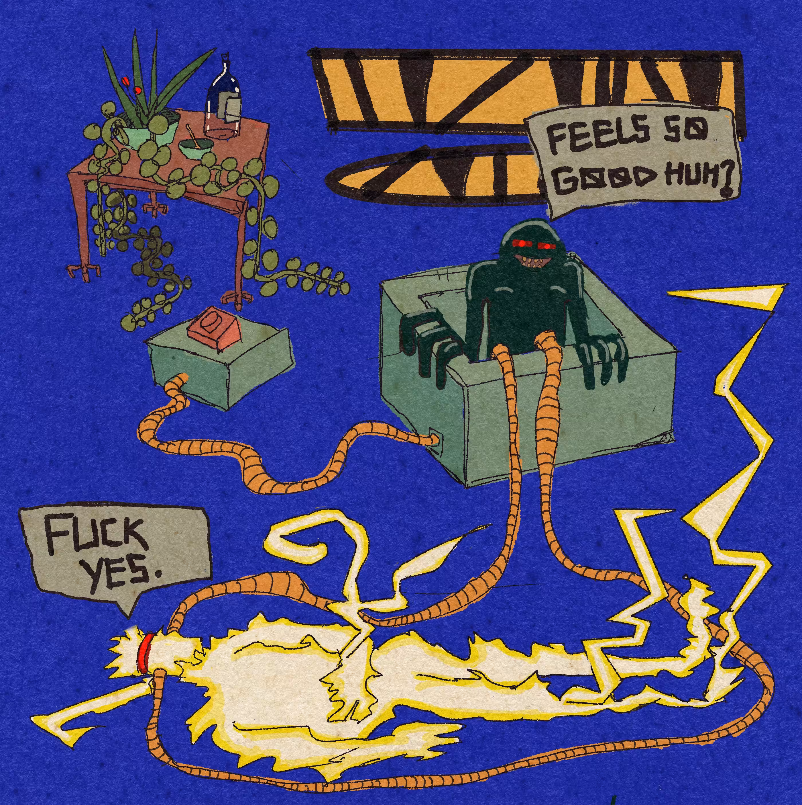 A visual depiction of curing creative block