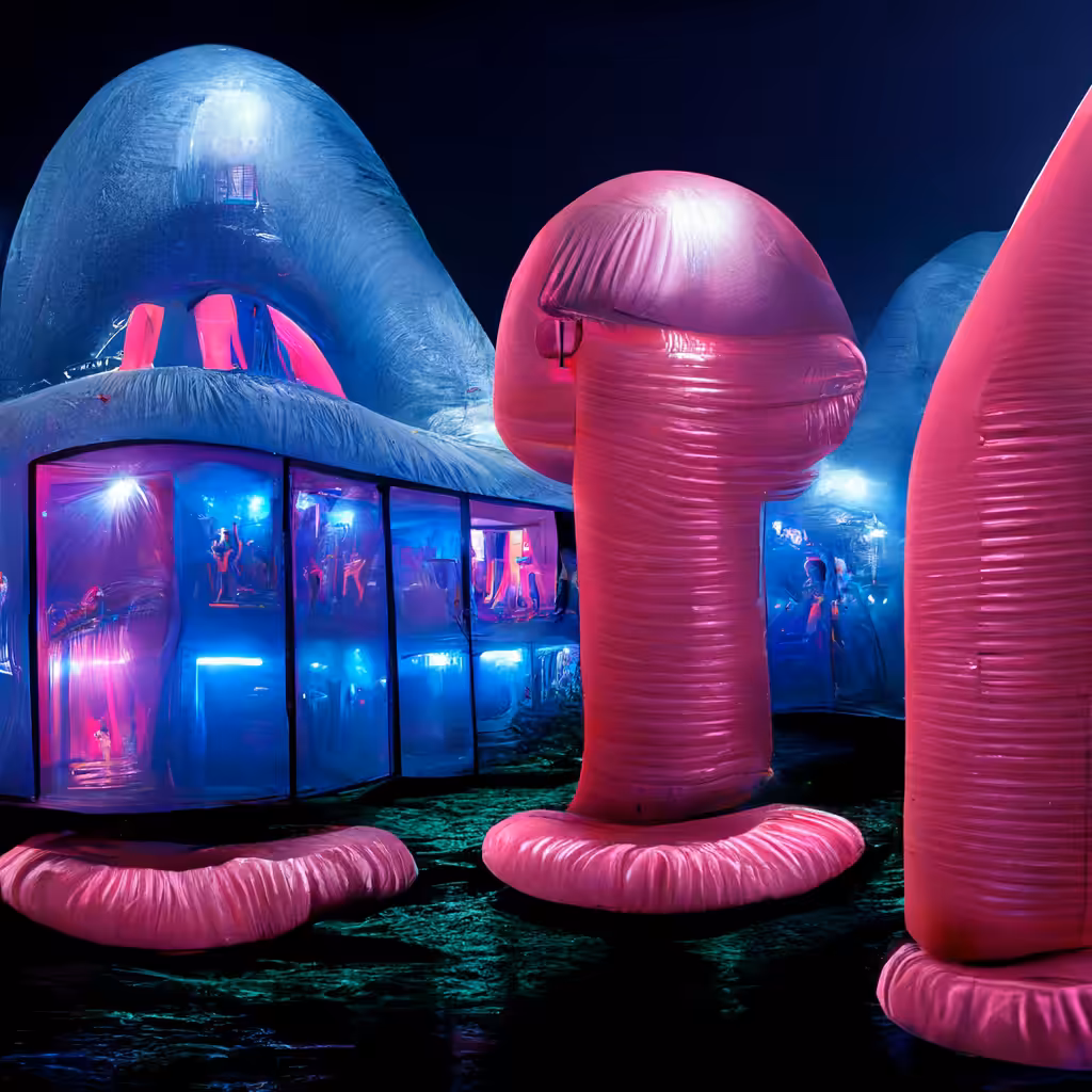 inflatable nightclub