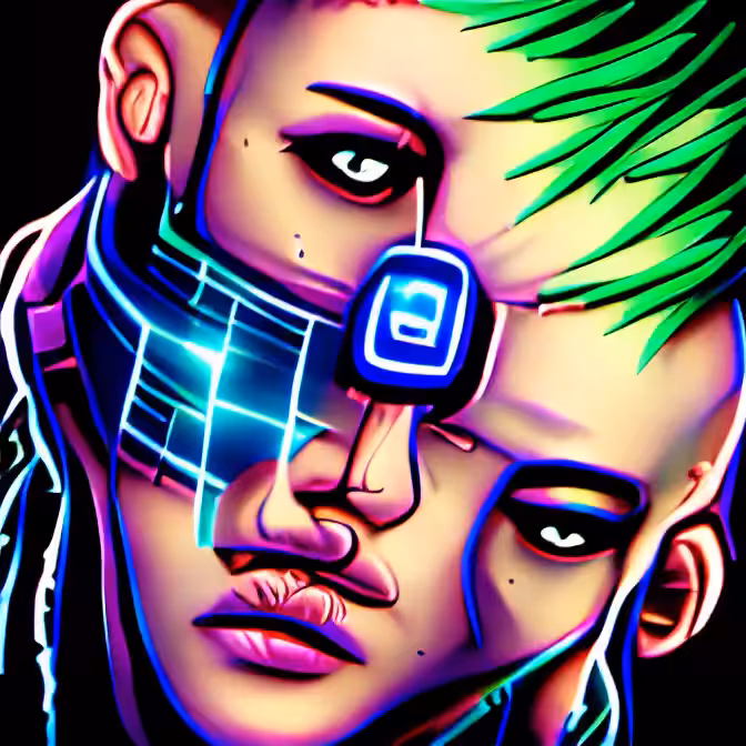Cyberpunk Portrait 8