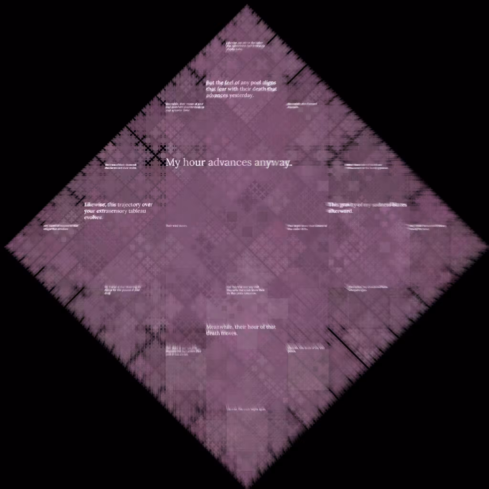 Diamond Fractal Fire #16