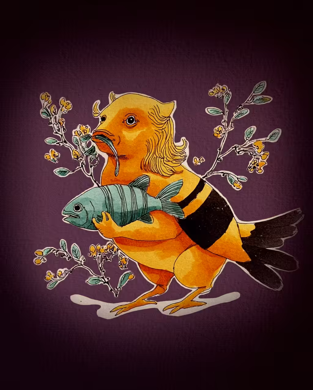 The Fishing Canary