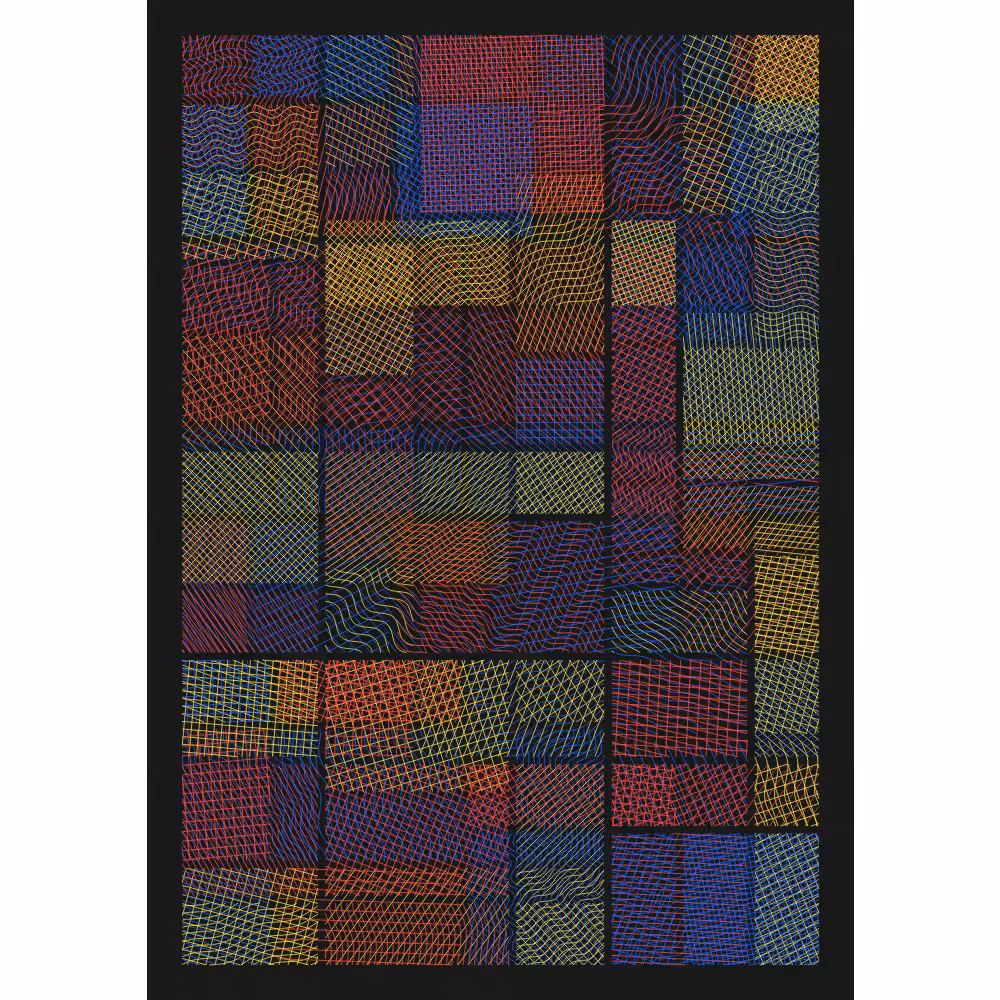 Pattern Grid Chaos  #33