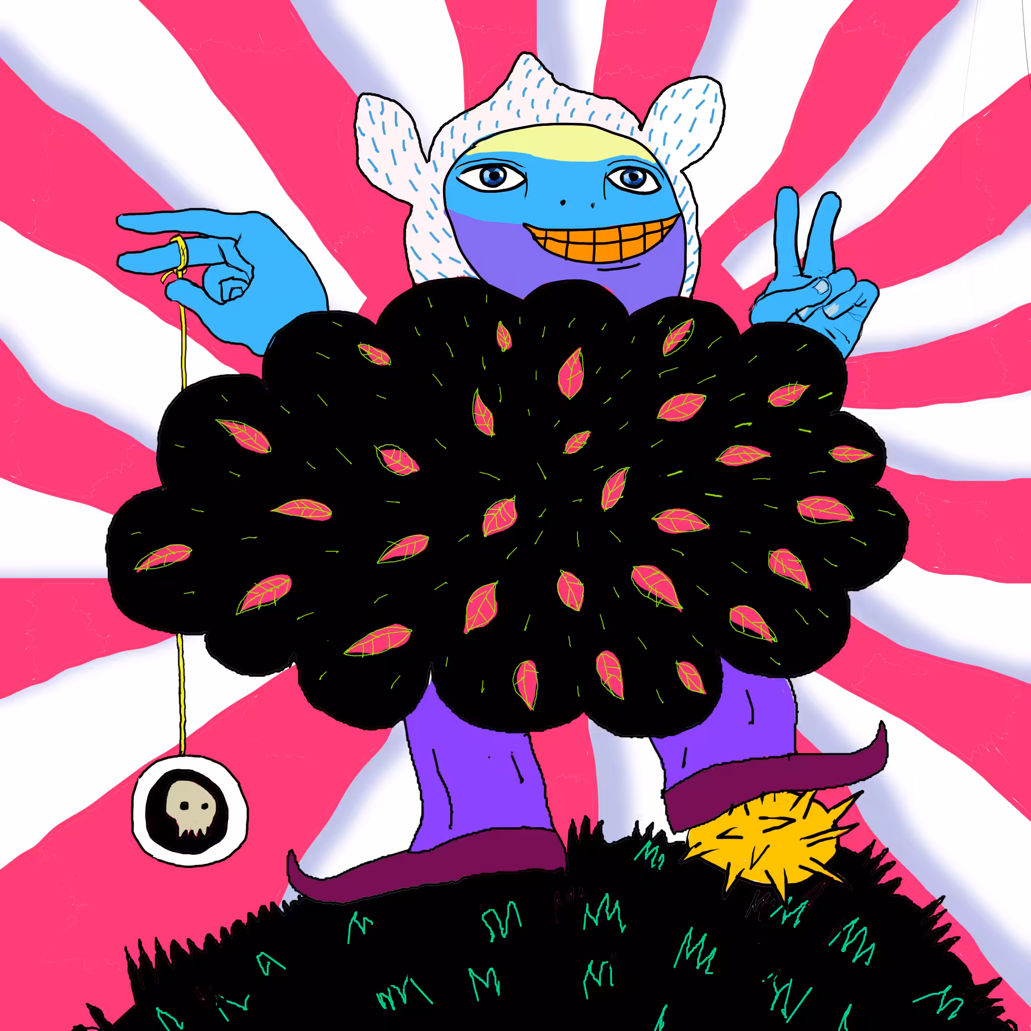 What's goin on ? Let me play yoyo first.