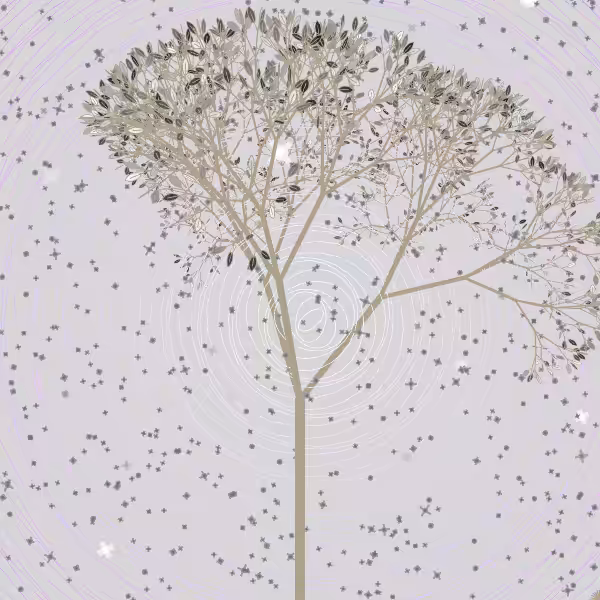 Tree in the Blizzard 雪中樹 #3