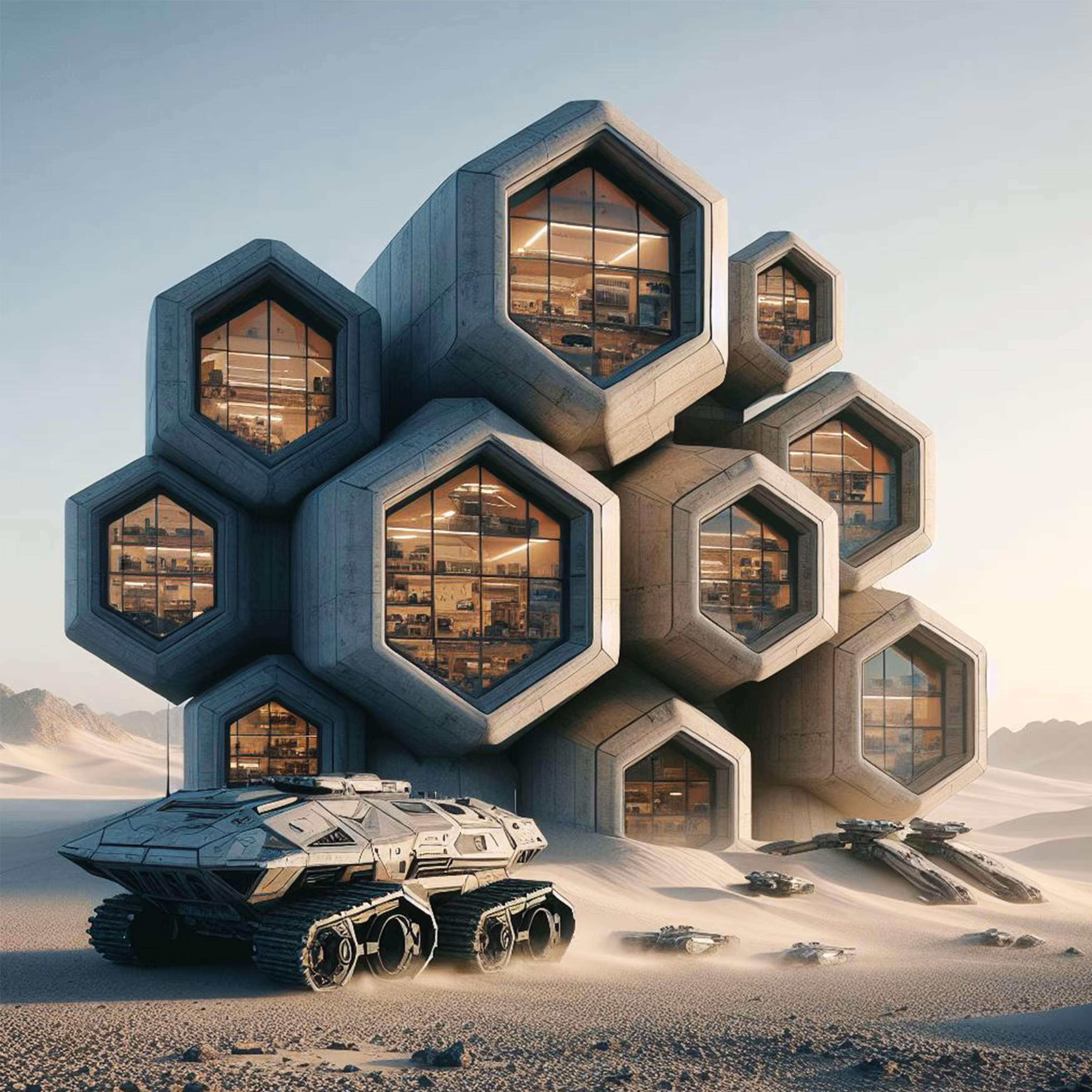 ARCH-#0014 LA COLMENA EXPLORATION MMODULES 