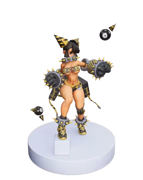 Driller Girl Lily.D 3D version
