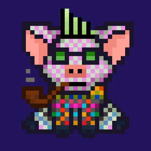 Punk Pig #00040