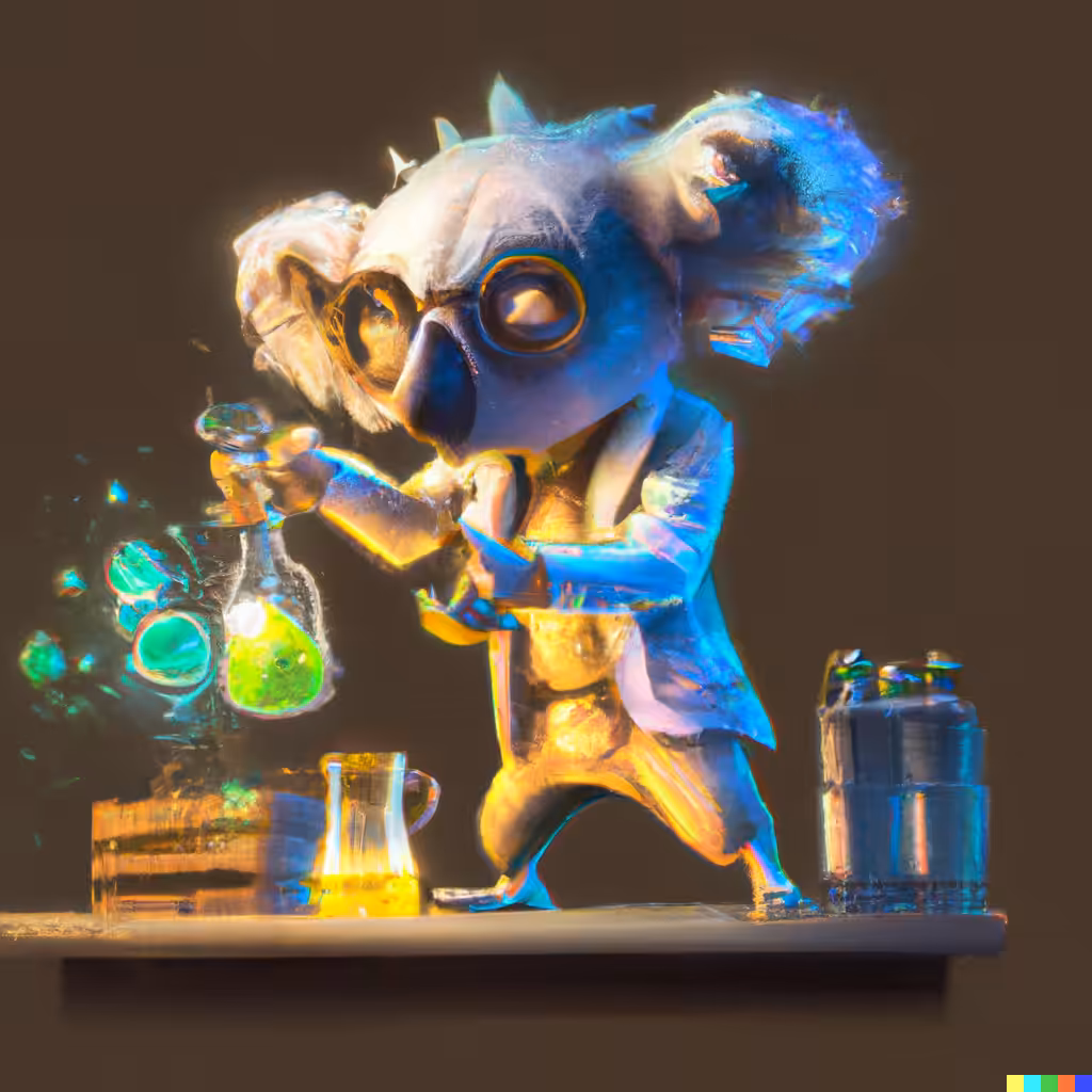 Neiple Mad Scientist Koala #17