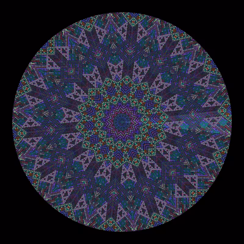 Binary kaleidoscope #172