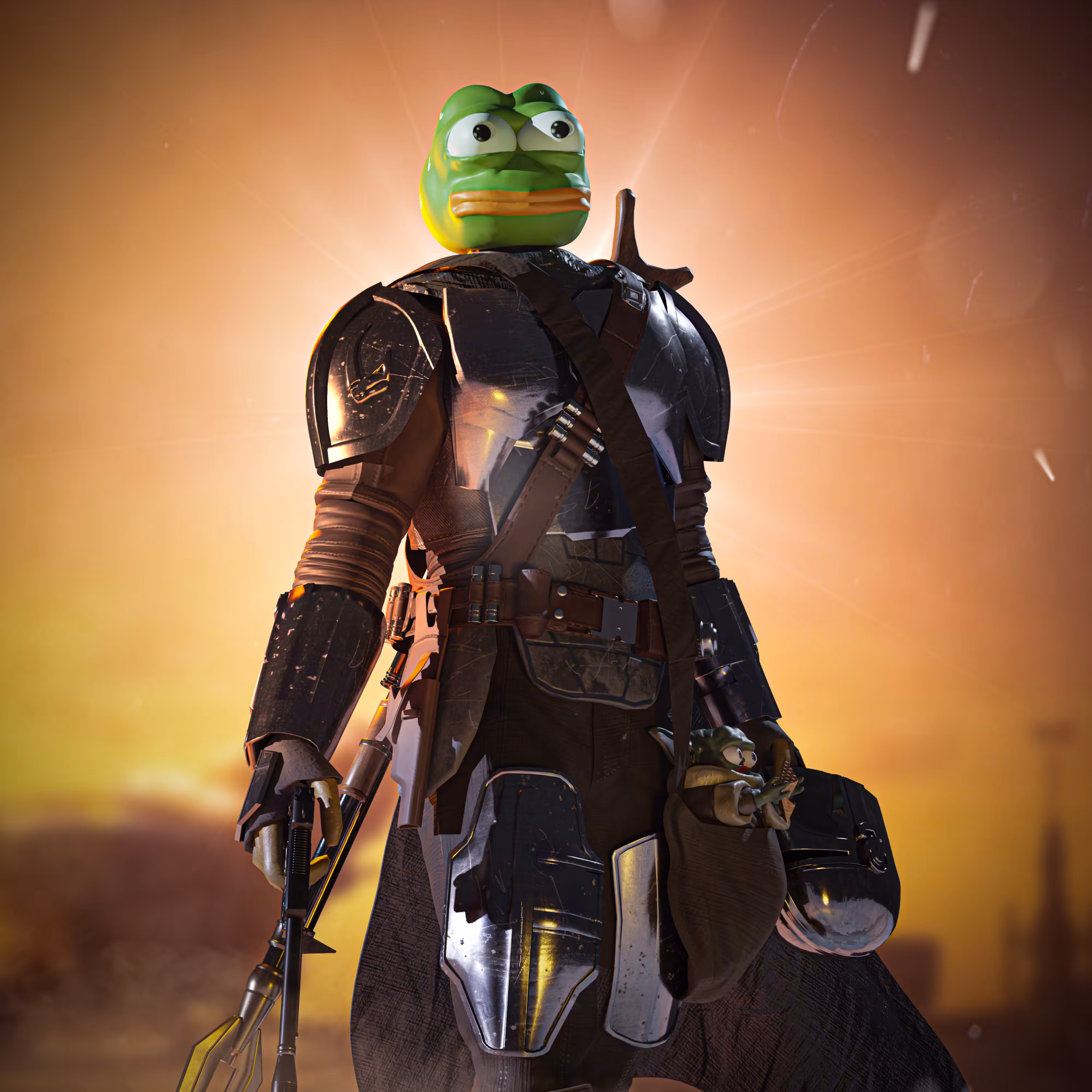 🐸Pepe Mandalorian🐸